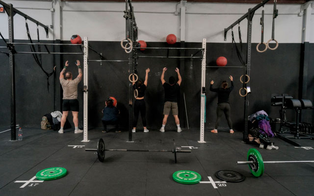 Atlhetas RX entrenando Pulsar Training